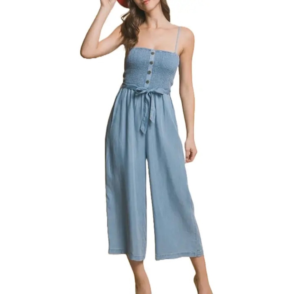 Women's Blue Jumpsuit
